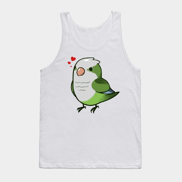 Quaker Parrot 1 Tank Top by Shemii